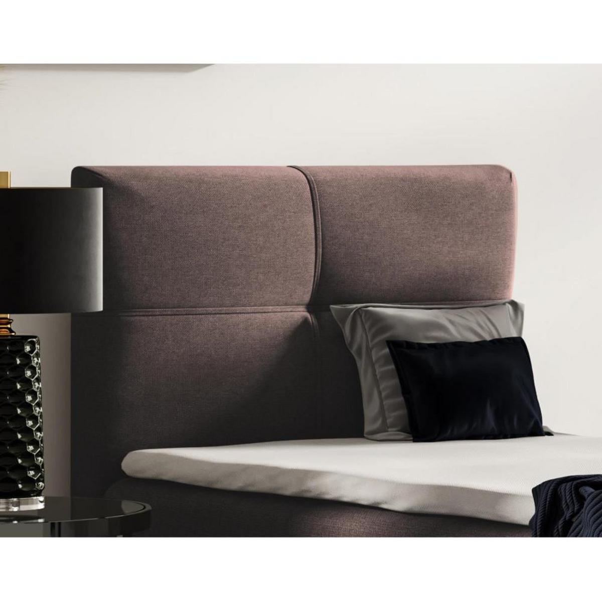 POLSTERBETT Helen Mini 103/206/106 braun - Braun, Holzwerkstoff/Textil (100/200cm) - Beautysofa