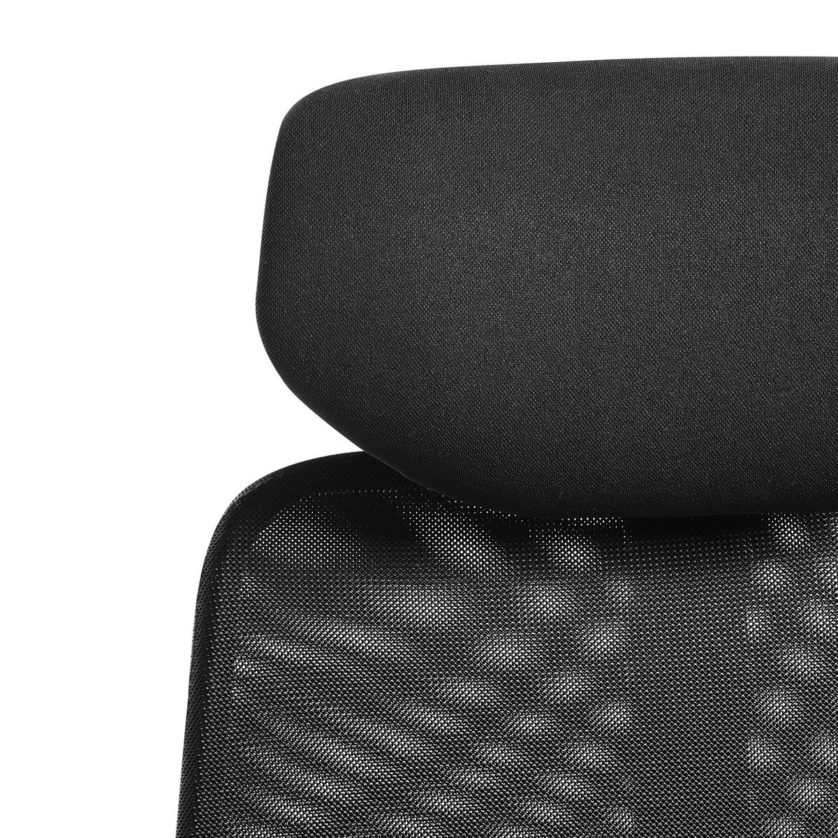 BÜROSTUHL Schwarz Stryke - Schwarz, Kunststoff/Textil (70/115/70cm) - Beliani