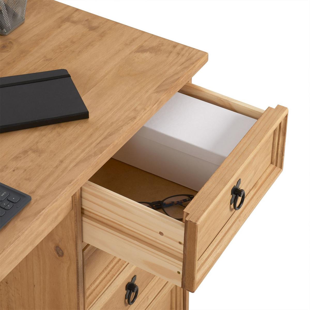 SCHREIBTISCH SALSA braun - Braun, Holz (104/47/78cm) - CARO-Möbel