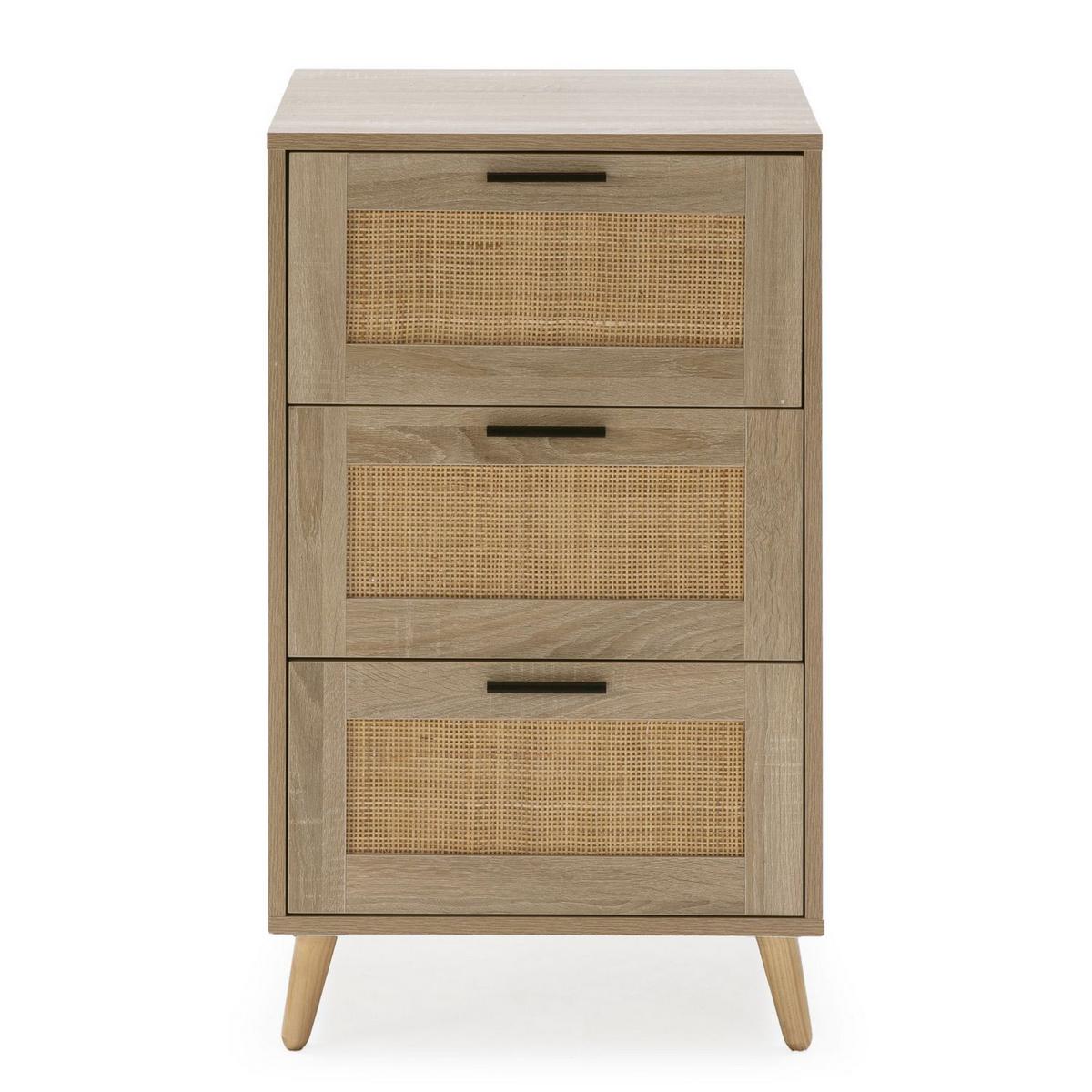KOMMODE 48/81/48 Dalia Eiche - Honigeiche, Holzwerkstoff (48/81/48cm)