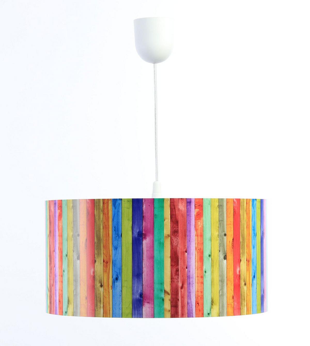 HÄNGELEUCHTE Bunt 40/20 cm - Multicolor, Kunststoff (40/0.6/20cm) - ONZENO
