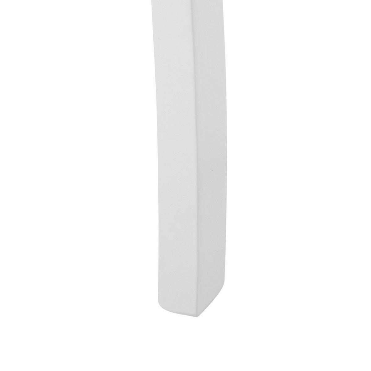 KONSOLENTISCH weiß 1 Schubladen Albia - Weiß, Holzwerkstoff (40/75/77cm) - Beliani