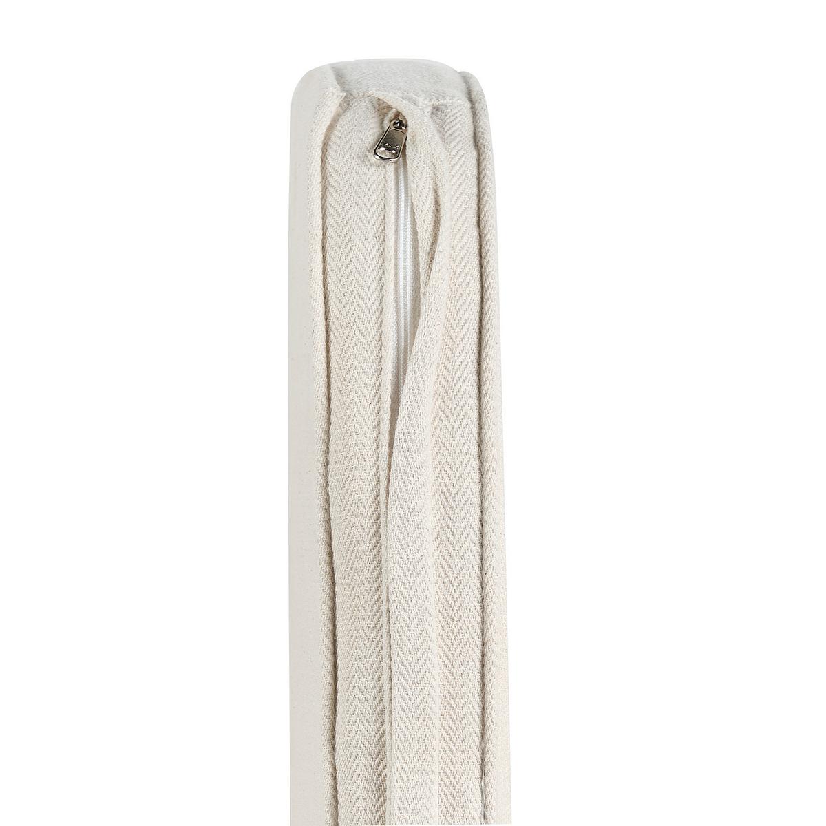 GARTENSESSEL 2er Set Beige Susua II - Beige/Naturfarben, Naturmaterialien (56/87/68cm) - Beliani
