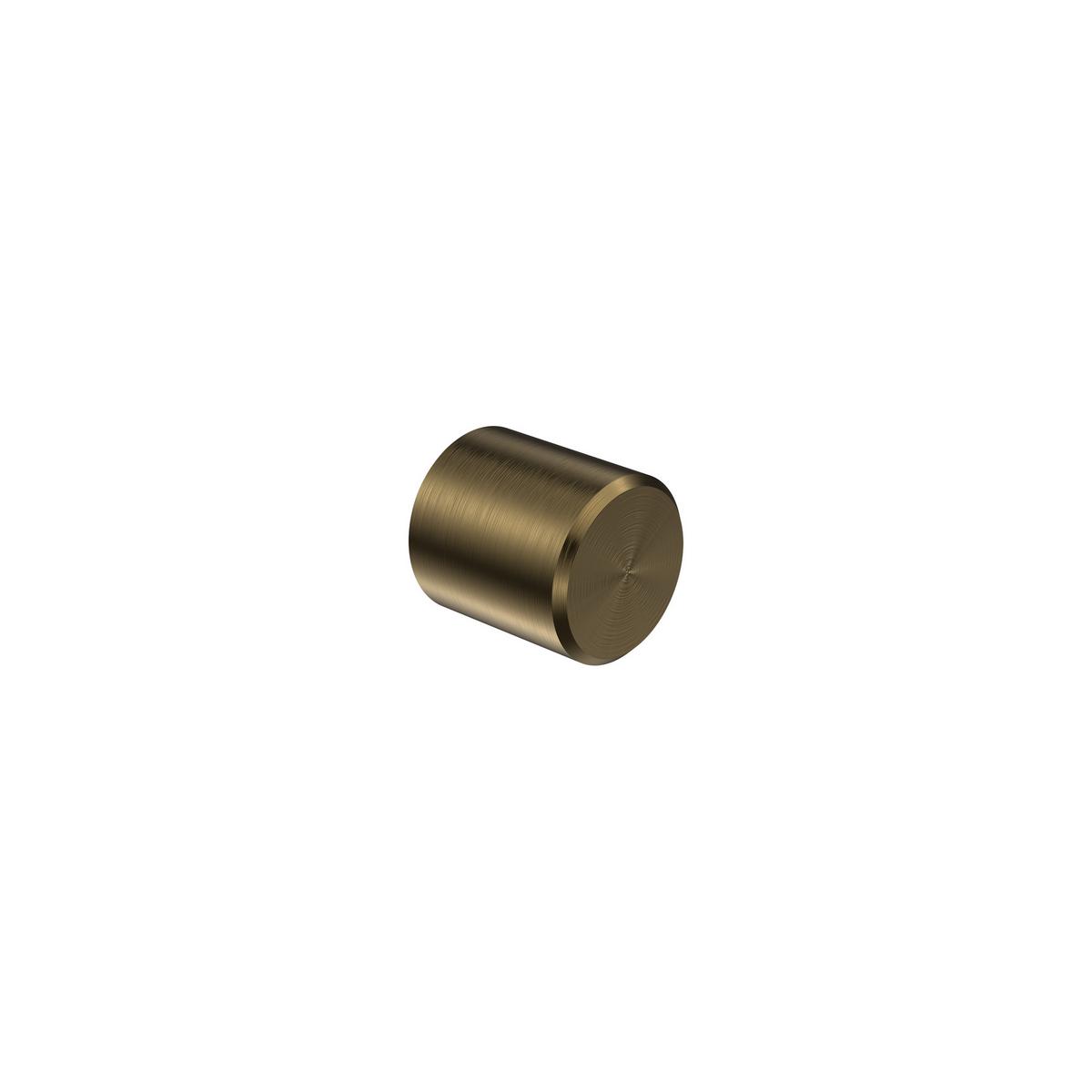 GARDINENSTANGE Olymp Lucan 100 cm, 2-läufig, 16 mm Ø Messing Antik - Messingfarben/Bronzefarben, Metall (100cm) - INTERDECO