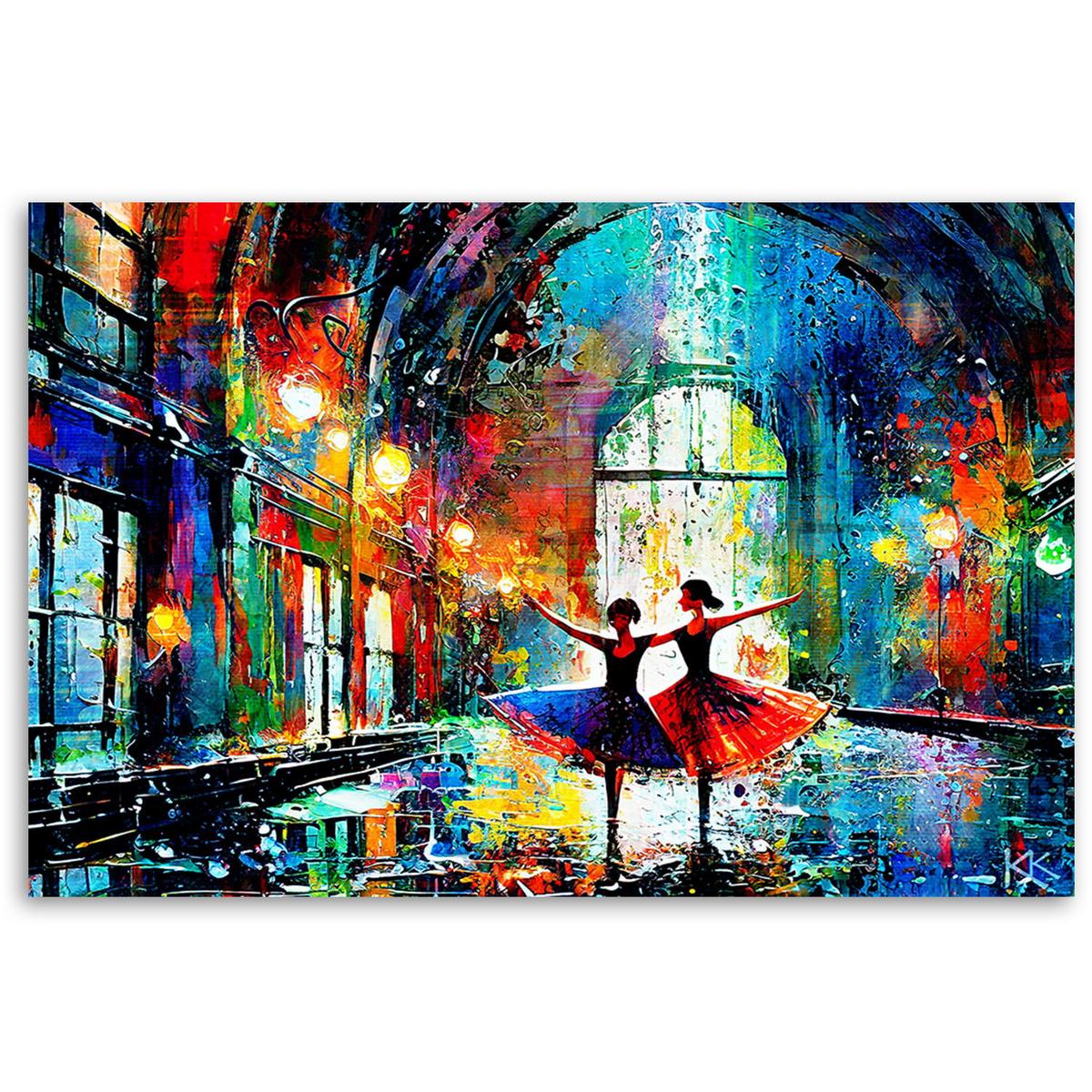 KUNSTDRUCK Lila 100/70 cm - Lila, Textil (100/70cm) - KUNSTLOFT