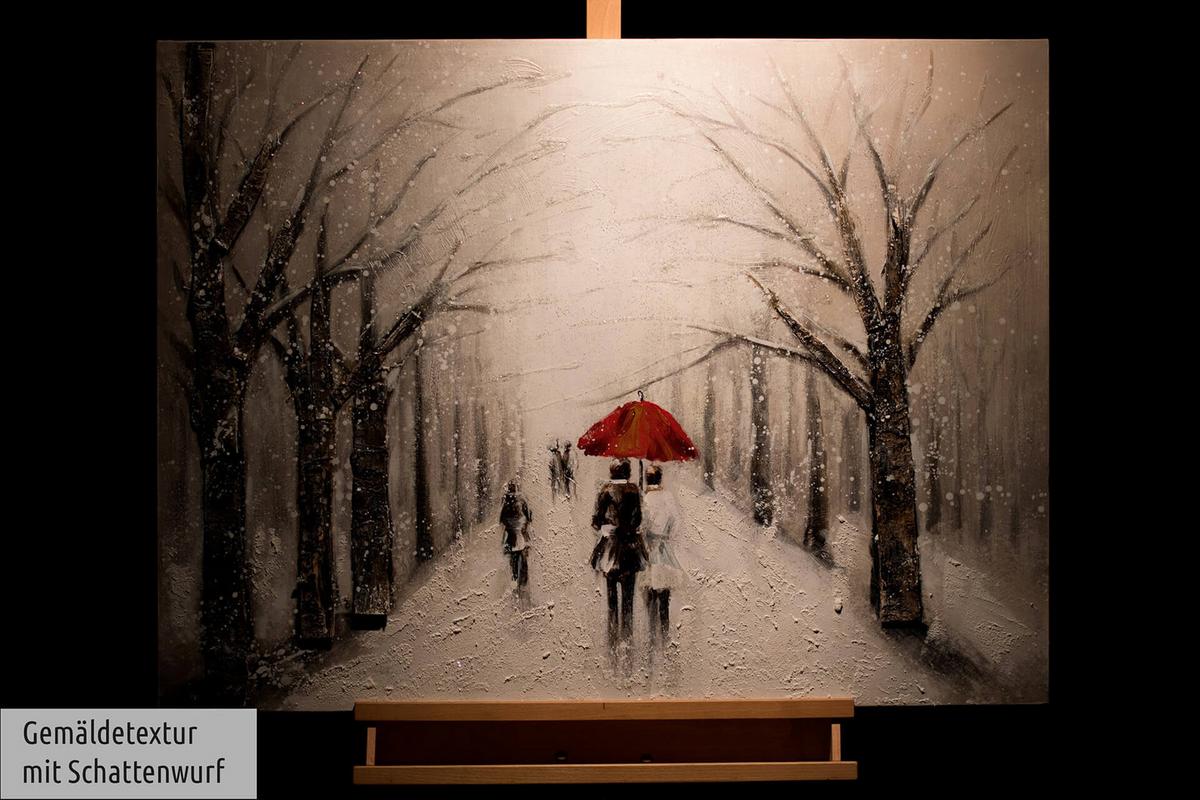 ACRYLBILD HANDGEMALT 100/75 cm - Braun/Grau, Holz/Textil (100/75cm) - KUNSTLOFT