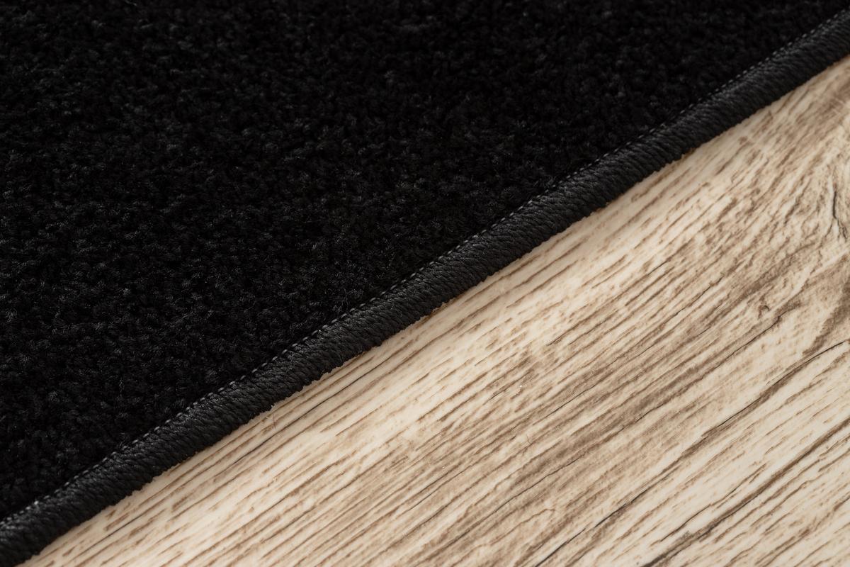 LÄUFERBODEN 400/400 cm - Schwarz, Textil (400/400cm) - rugsX