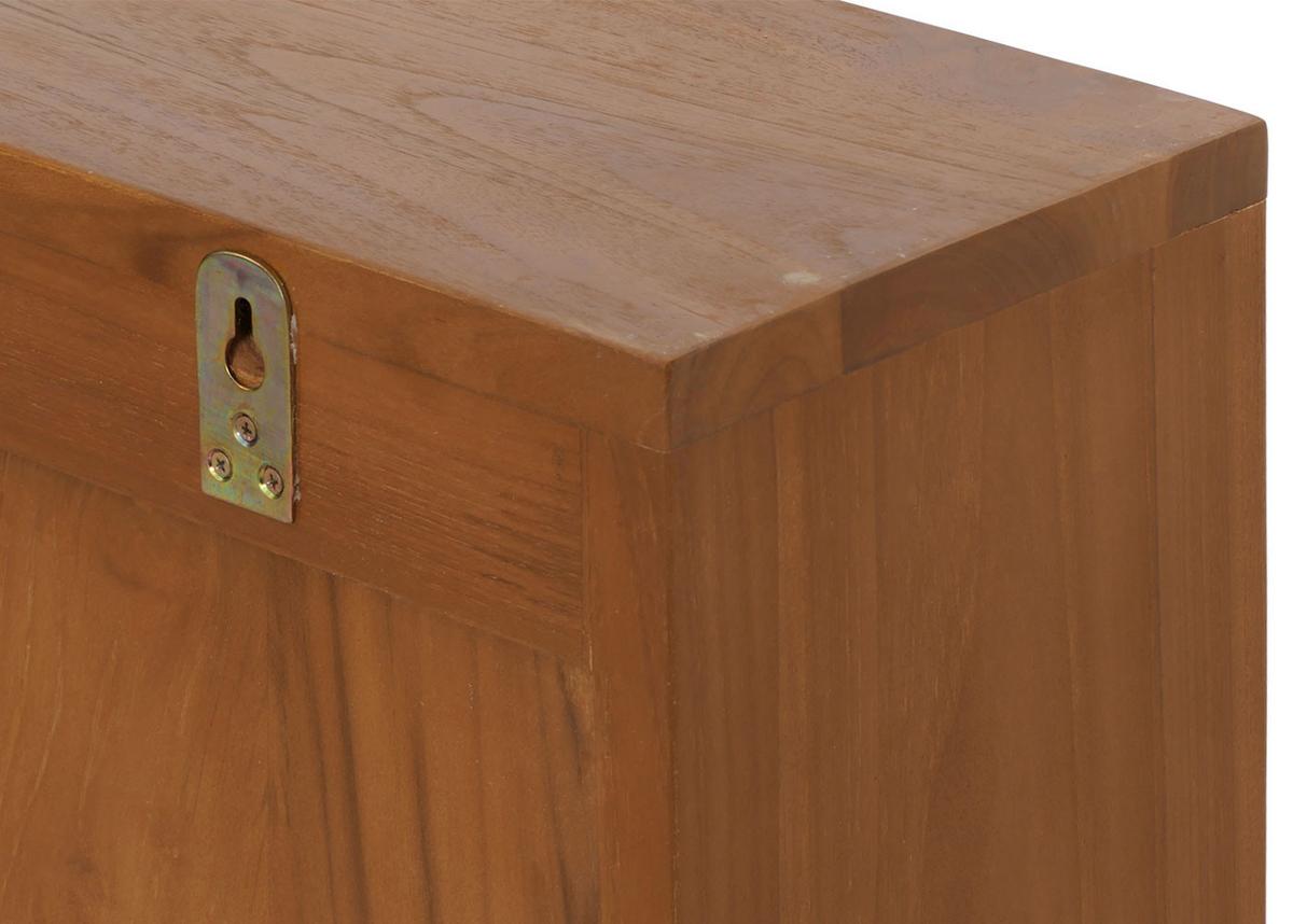 SPIEGELSCHRANK Braun - Braun, Holz (100/70/20cm) - MCW