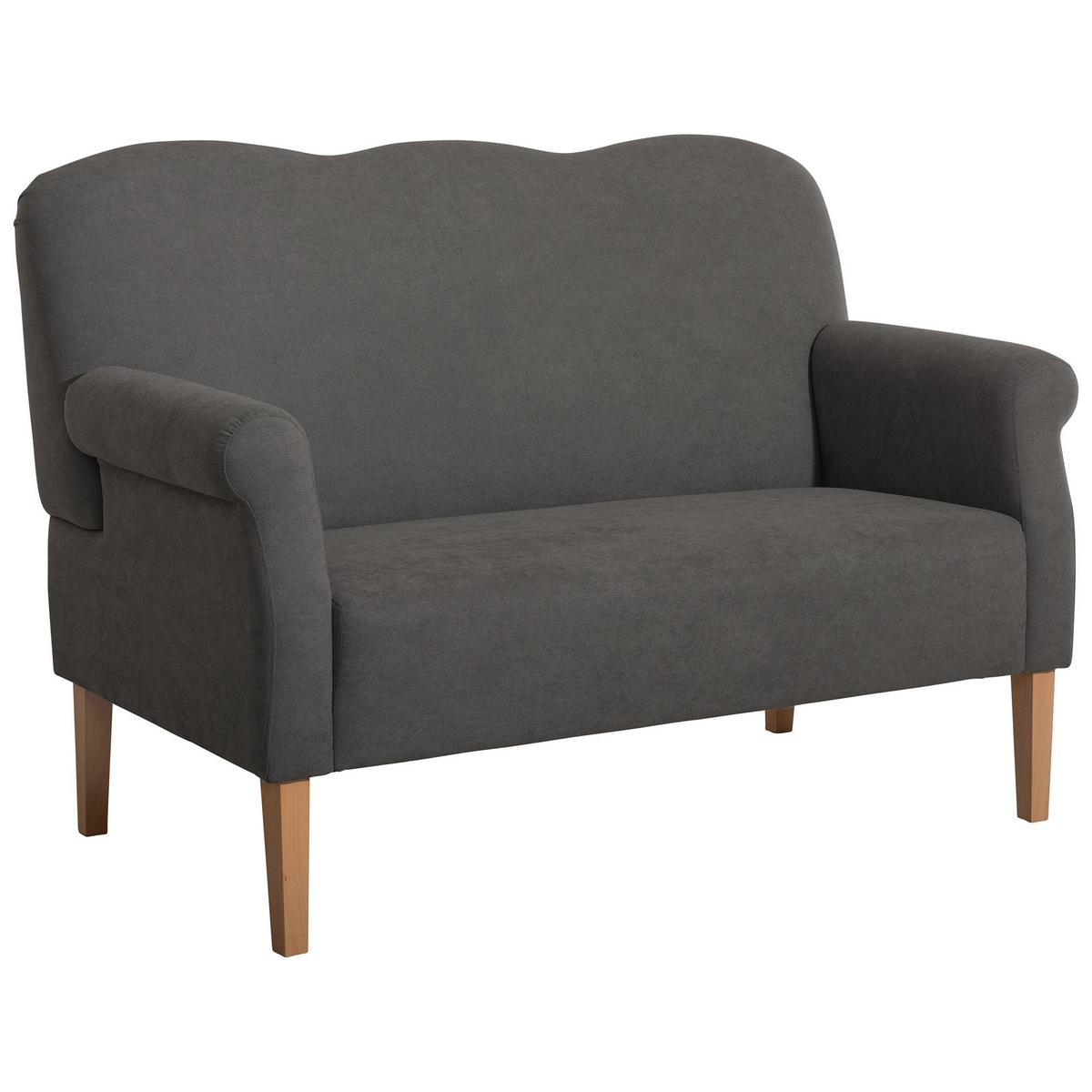 DININGSOFA Karin Flachgewebe anthrazit - Anthrazit, Kunststoff (84/103/147cm) - 58aufmkessel