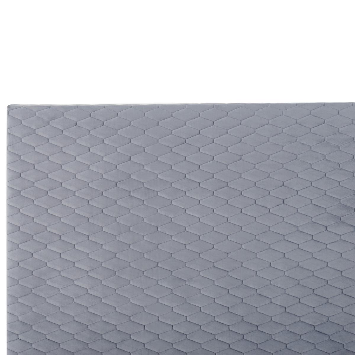 POLSTERBETT 180/200cm Hellgrau Bayonne - Hellgrau, Textil (180/200cm) - Beliani