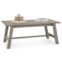 COUCHTISCH LUZERNA - Grau, Holz (60/110/45cm) - IDIMEX