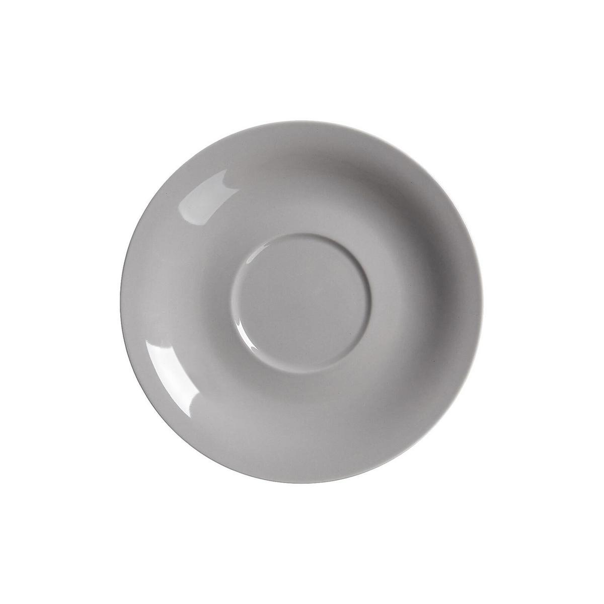 JUMBOUNTERTASSEN Doppio Grau ø 17 cm 6er Set - Grau, Keramik (17cm) - Ritzenhoff Breker