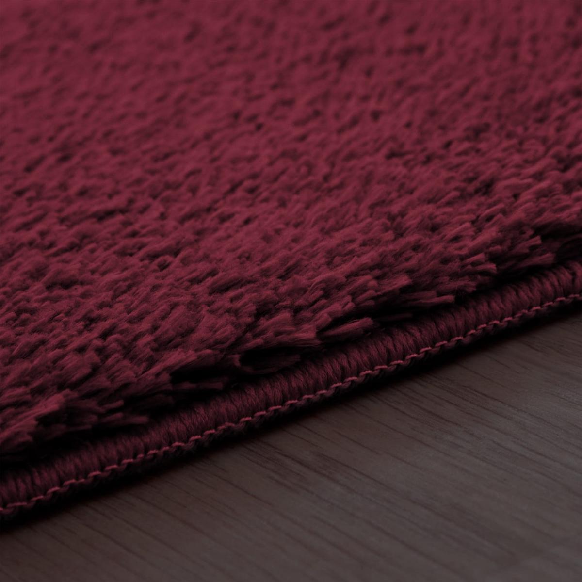KURZFLORTEPPICH, einfarbig, Rot, 60 x 100 cm - Rot, Textil (100/60cm) - KADIMA DESIGN