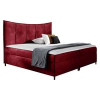 BOXBETT Bergamo - H3 - Rot, Holz (160/200cm) - MIRJAN24