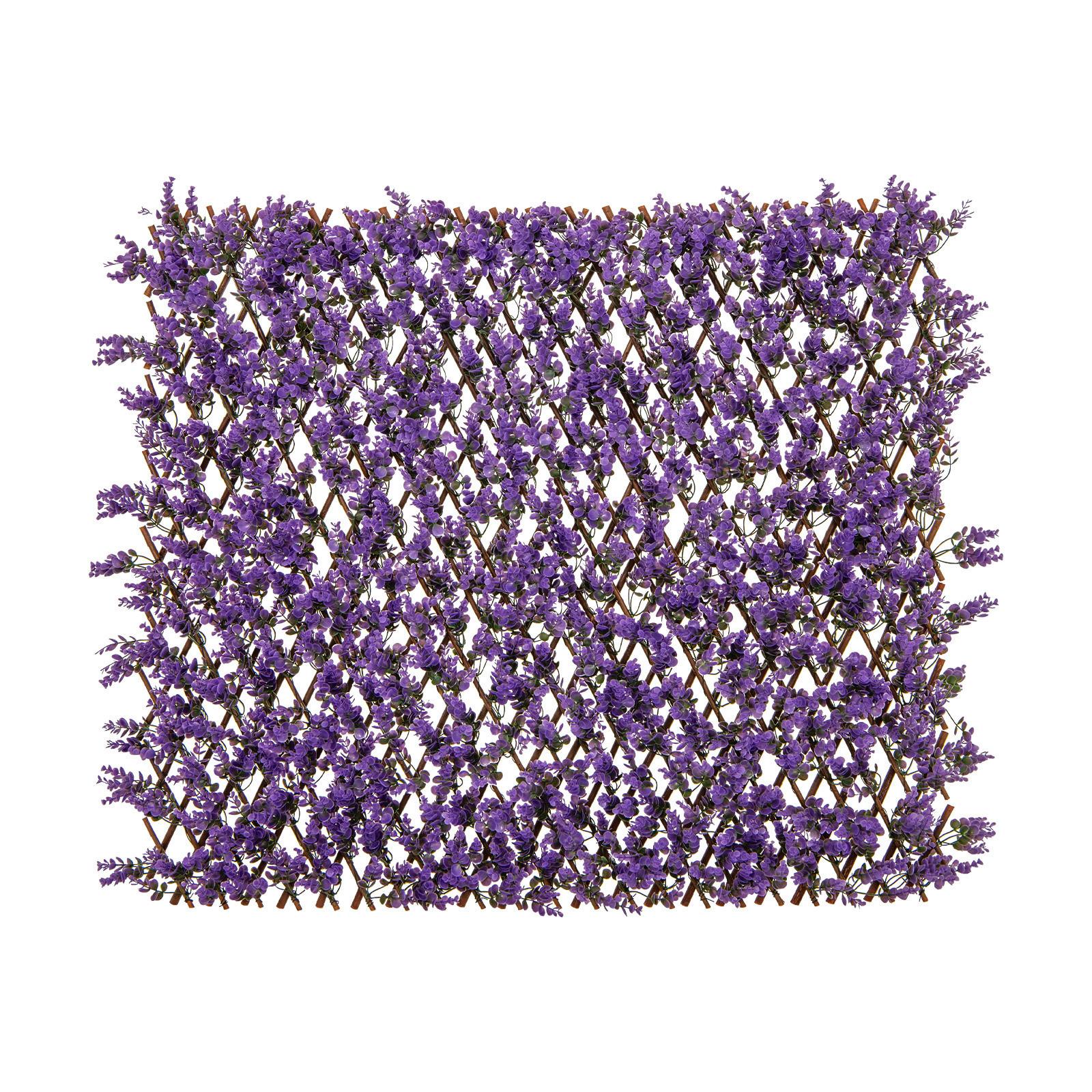 KUNSTPFLANZE Lila - Lila, Kunststoff (8cm) - COSTWAY