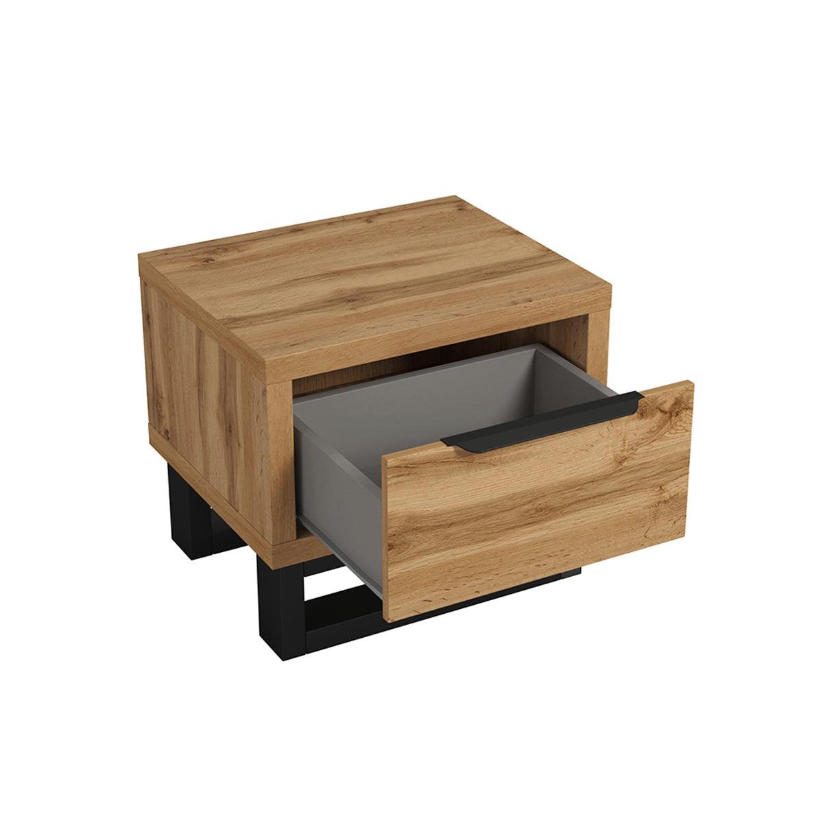 NACHTTISCH Eden Holz - Braun, Holzwerkstoff (55/49/45cm) - Petits-meubles