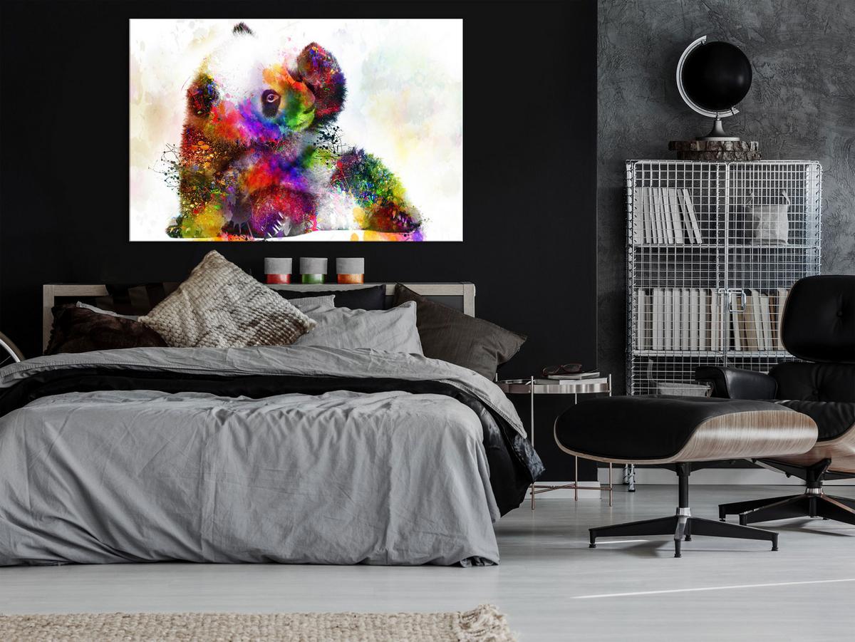 KUNSTDRUCK Bunt 120/80 cm - Multicolor, Textil (120/80cm) - KUNSTLOFT