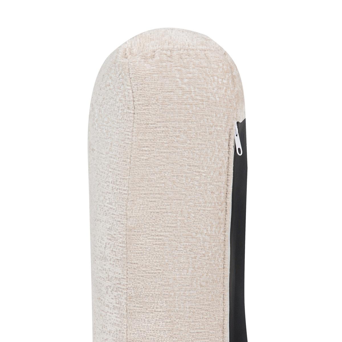 SESSEL Bouclé Beige Tuve - Hellbraun/Beige, Textil (88/85/90cm) - Beliani