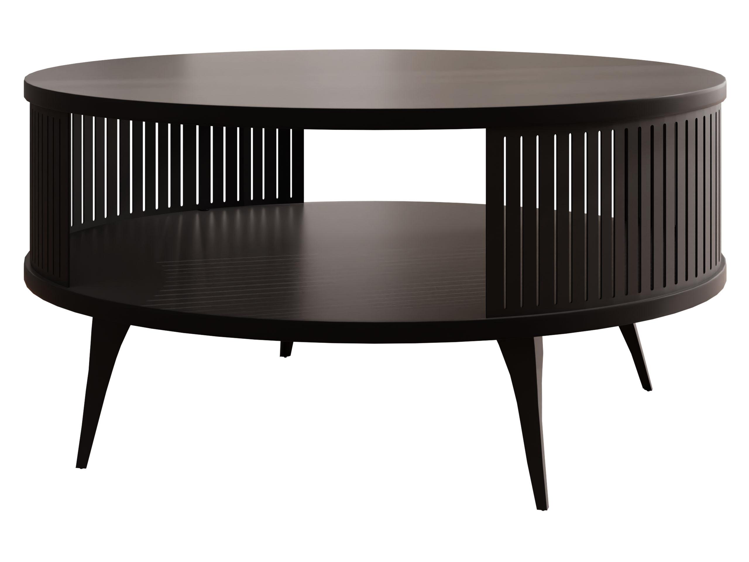 COUCHTISCH Roenni - Schwarz, Holzwerkstoff/Metall (75/75/44cm) - MIRJAN24
