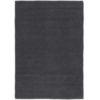 NATUR TEPPICH WOLLE SKARA - Anthrazit, Naturmaterialen (140/200cm) - Pergamon