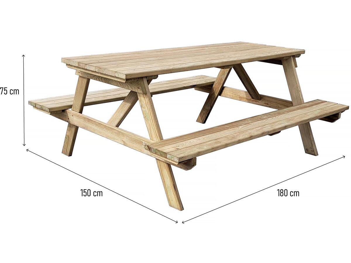 GARTENMÖBEL AUS HOLZ GEFERTIGT gardenia - Braun, Holz - Habitat Garten