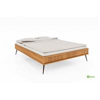 BETTGESTELL LINA 100x210 Wildeiche - Wildeiche, Holz (100/210cm) - byoak