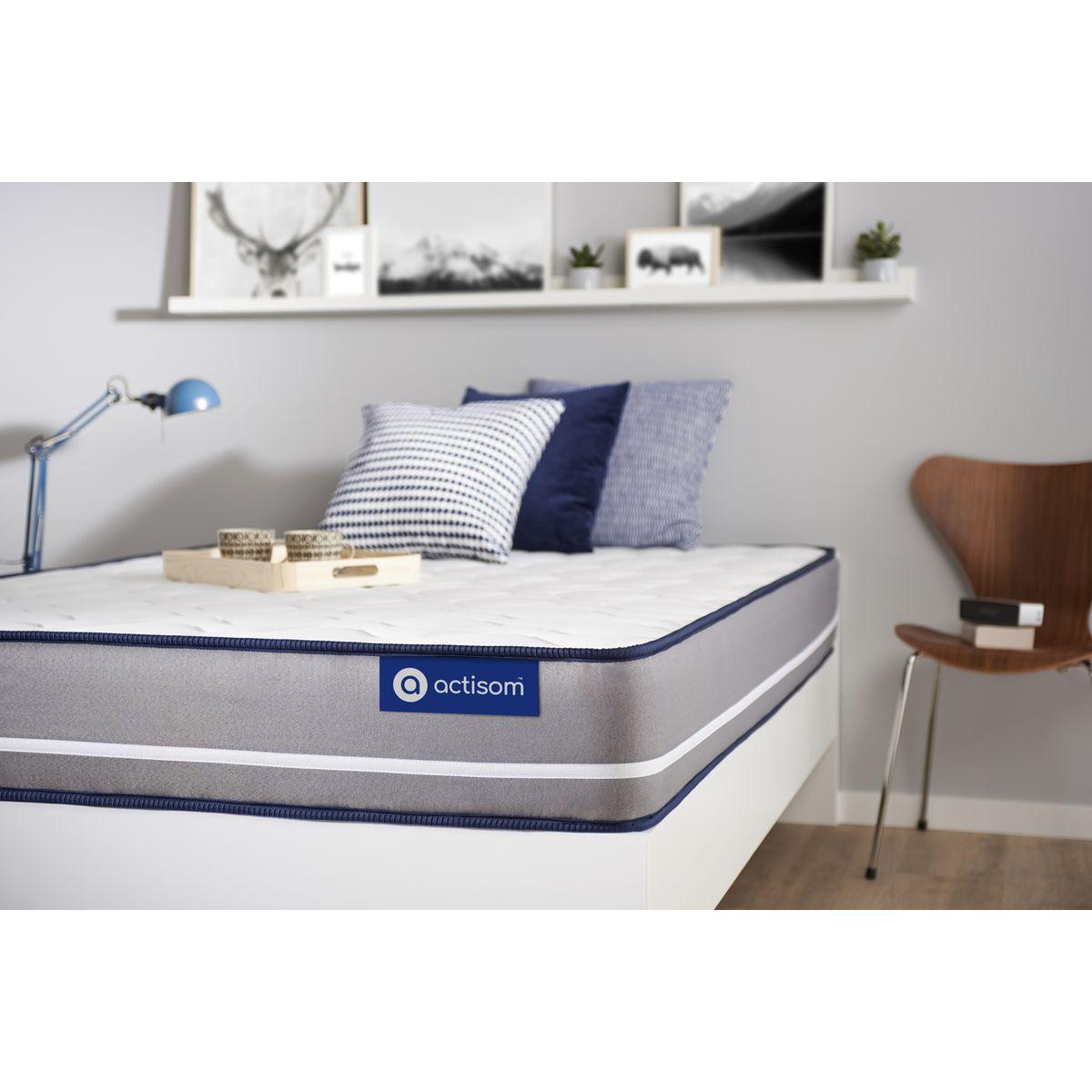 MATRATZE Actimemo pur Memory-Schaum 80 x 200 cm h3 - Weiß, Textil (80/200cm) - ACTISOM