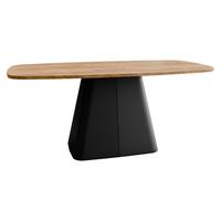 COUCHTISCH Noa - Eichefarben/Schwarz, Holzwerkstoff/Metall (60/120/48cm) - MIRJAN24