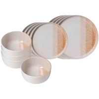 BASIC-SET Trio Braun 12-tlg. - Braun, Keramik (2/2/2cm) - Ritzenhoff Breker