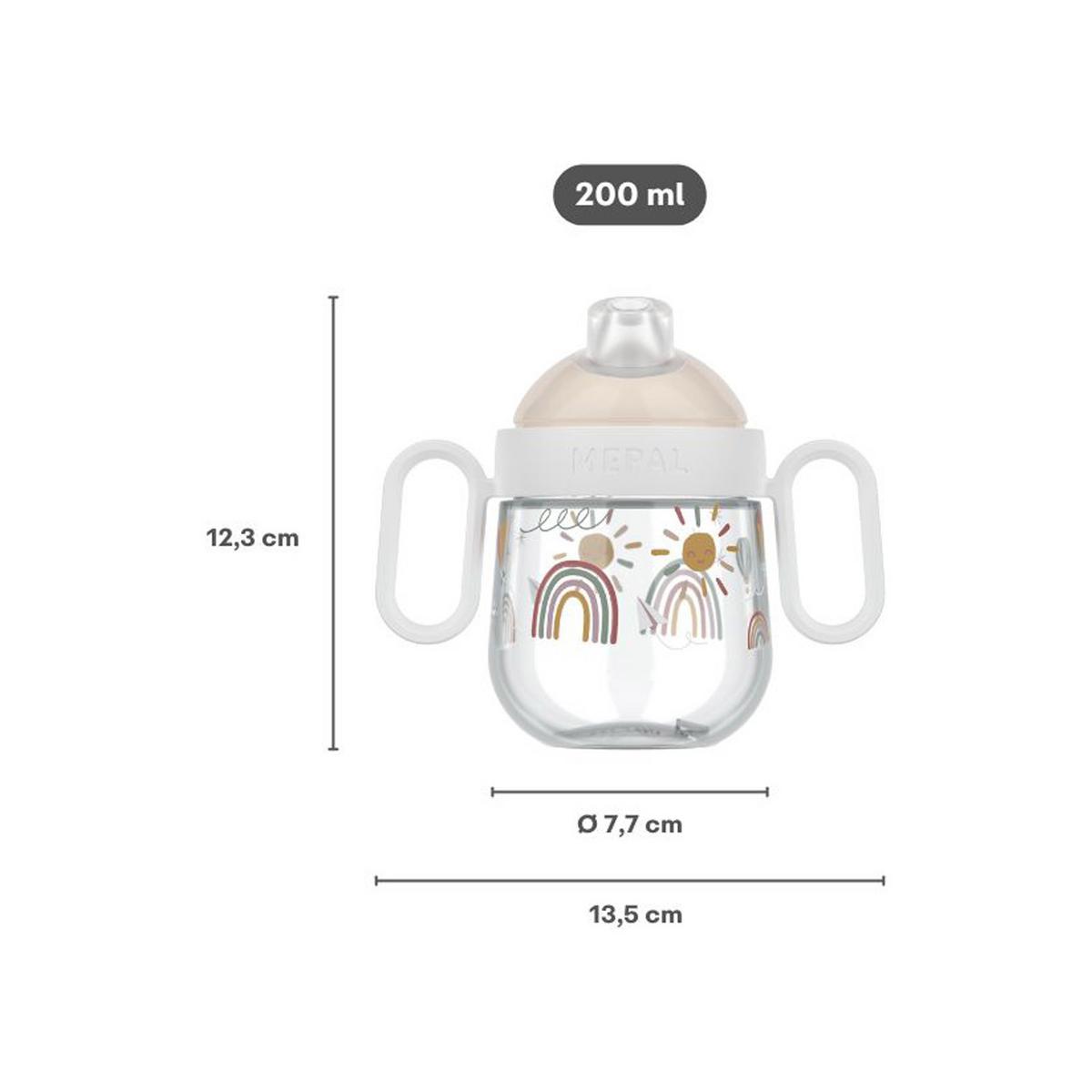 ANTITROPF-TRINKLERNBECHER Mio (2025) Fairy Garden 200 ml - Pink/Rosa, Kunststoff (0.2L) - Mepal