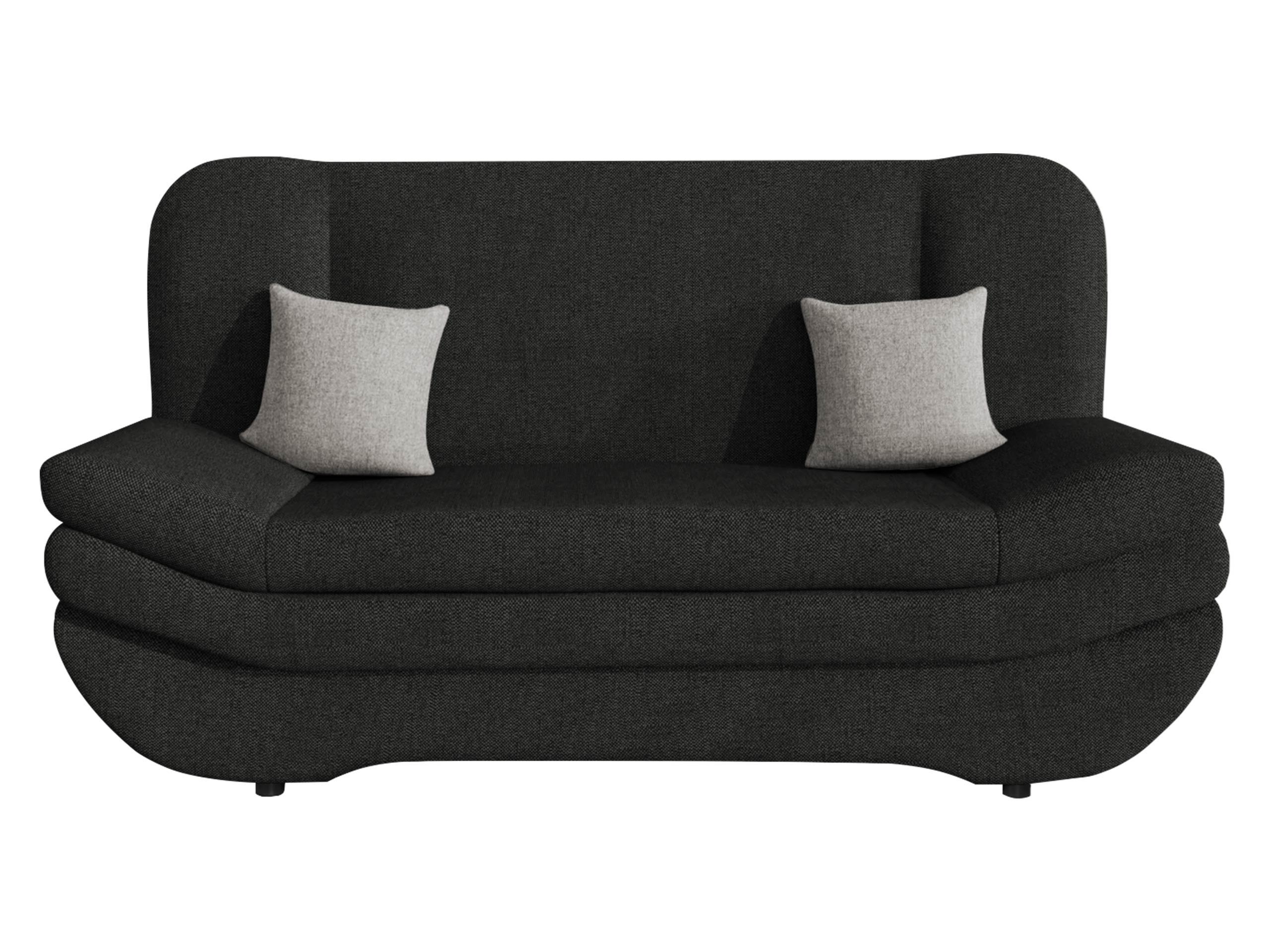 SCHLAFSOFA Weronika - Anthrazit/Schwarz, Holz/Kunststoff (200/95/90cm) - MIRJAN24
