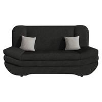 SCHLAFSOFA Weronika - Anthrazit/Schwarz, Holz/Kunststoff (200/95/90cm) - MIRJAN24