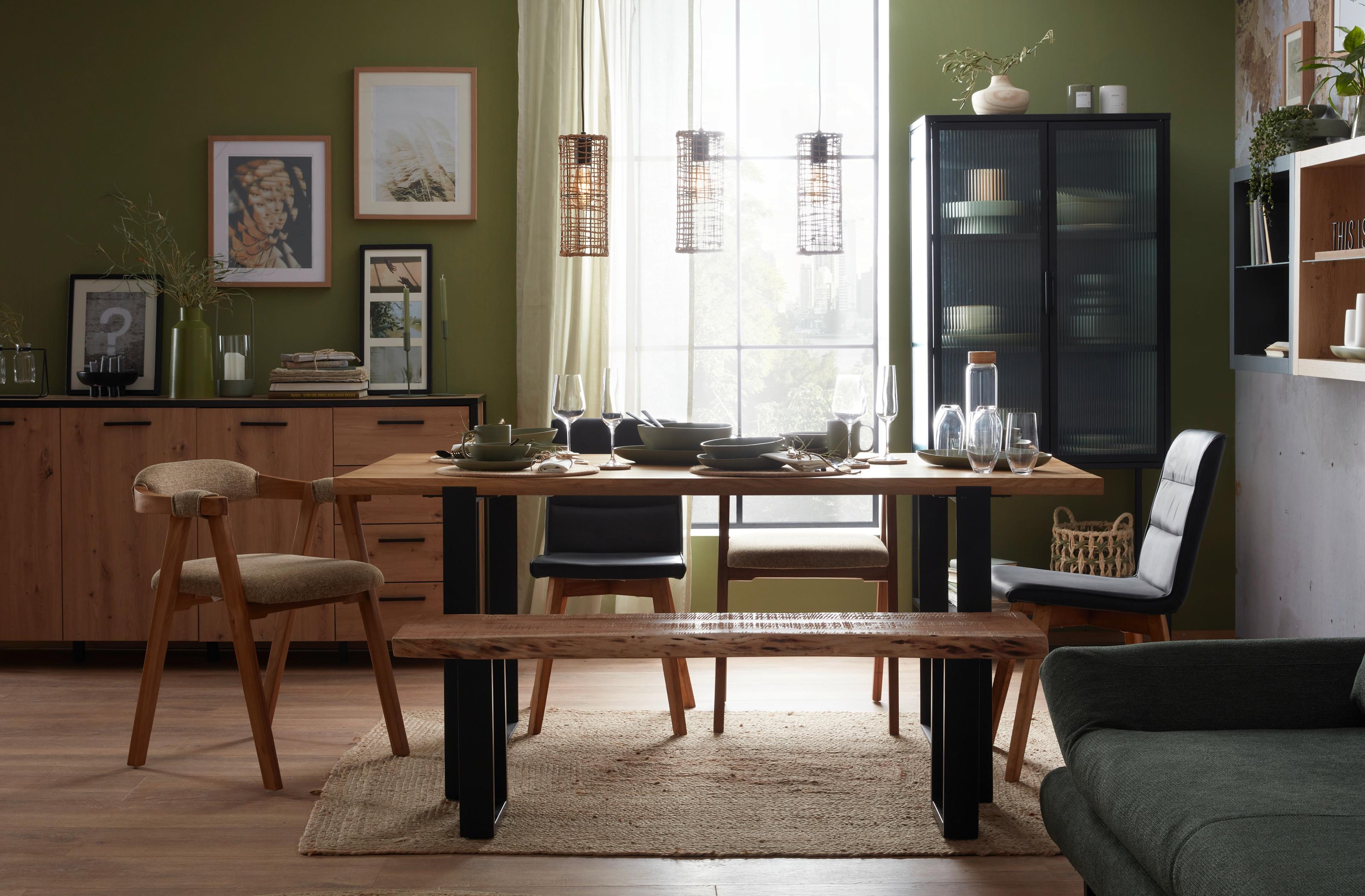 Jadalnia w stylu Oil Green