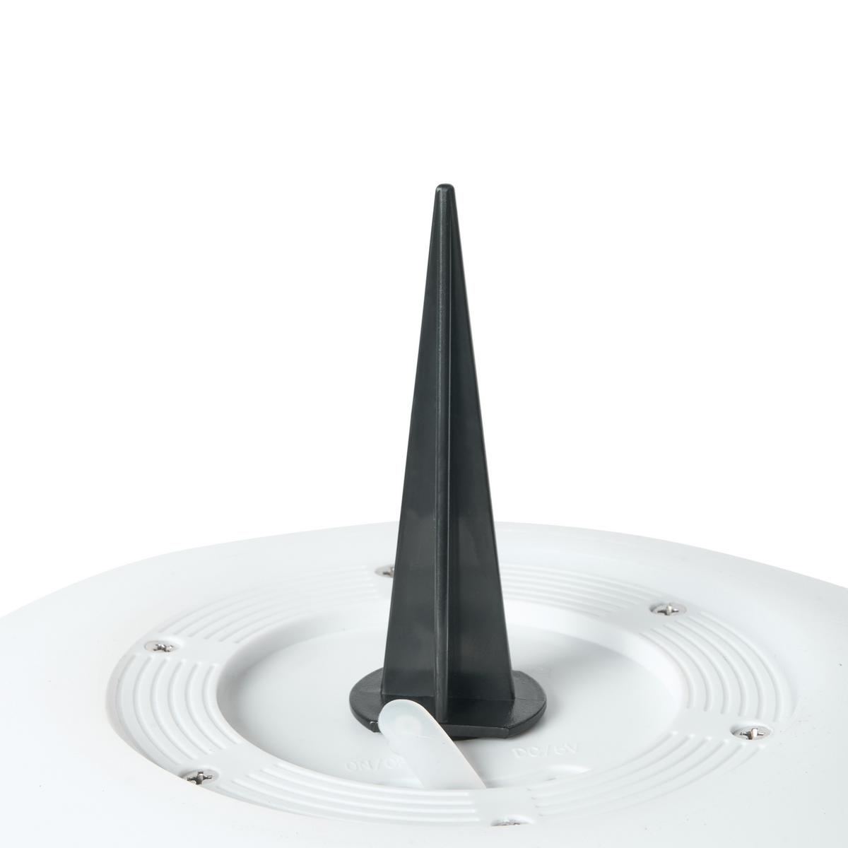 LED- KUGELLEUCHTE Weiß Jocoy - Weiß, Kunststoff (38/38/38cm) - Beliani