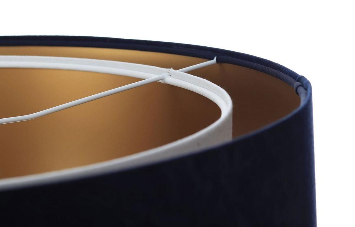 HÄNGELEUCHTE Blau 50/23 cm - Beige, Kunststoff (50/1/23cm) - ONZENO