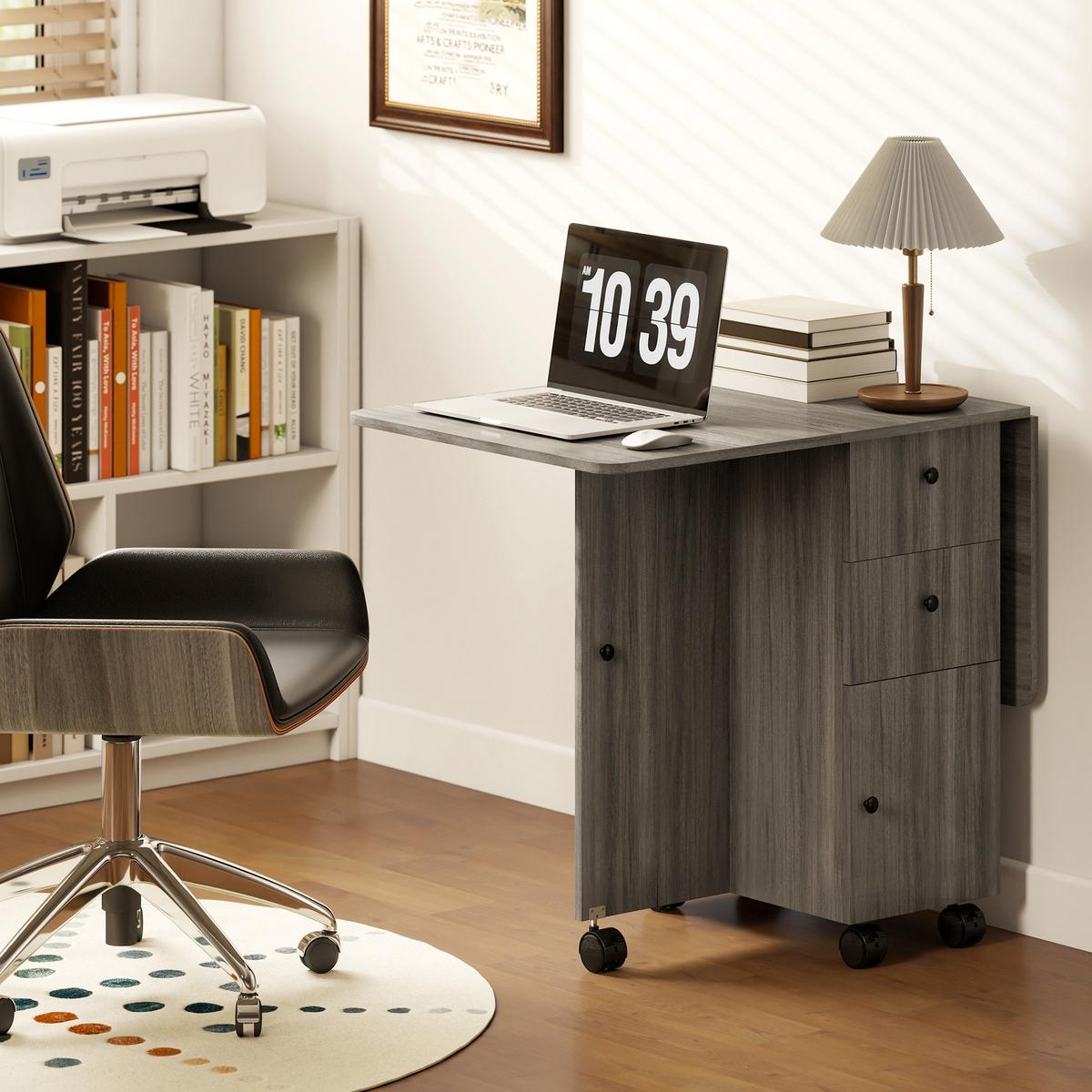 ESSTISCH Oryvin 120/60/76.5 cm - Grau, Holz (120/60/76.5cm) - ZMH