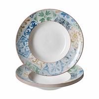 PASTATELLER Roma Antica grün ø 30,5 cm 4er Set - Grün, Keramik (30.5cm) - Ritzenhoff Breker