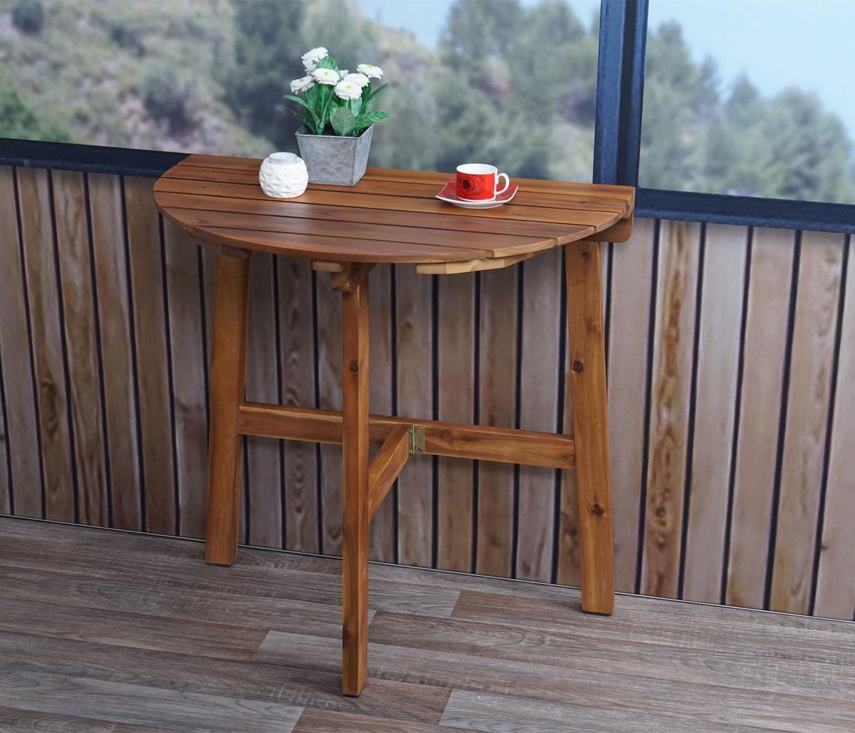 KLAPPTISCH Braun - Braun, Holz (43/70/71cm) - MCW