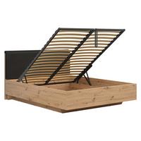BOXBETT 160/200 Mao Holz - Braun, Holzwerkstoff (160/200cm) - Petits-meubles