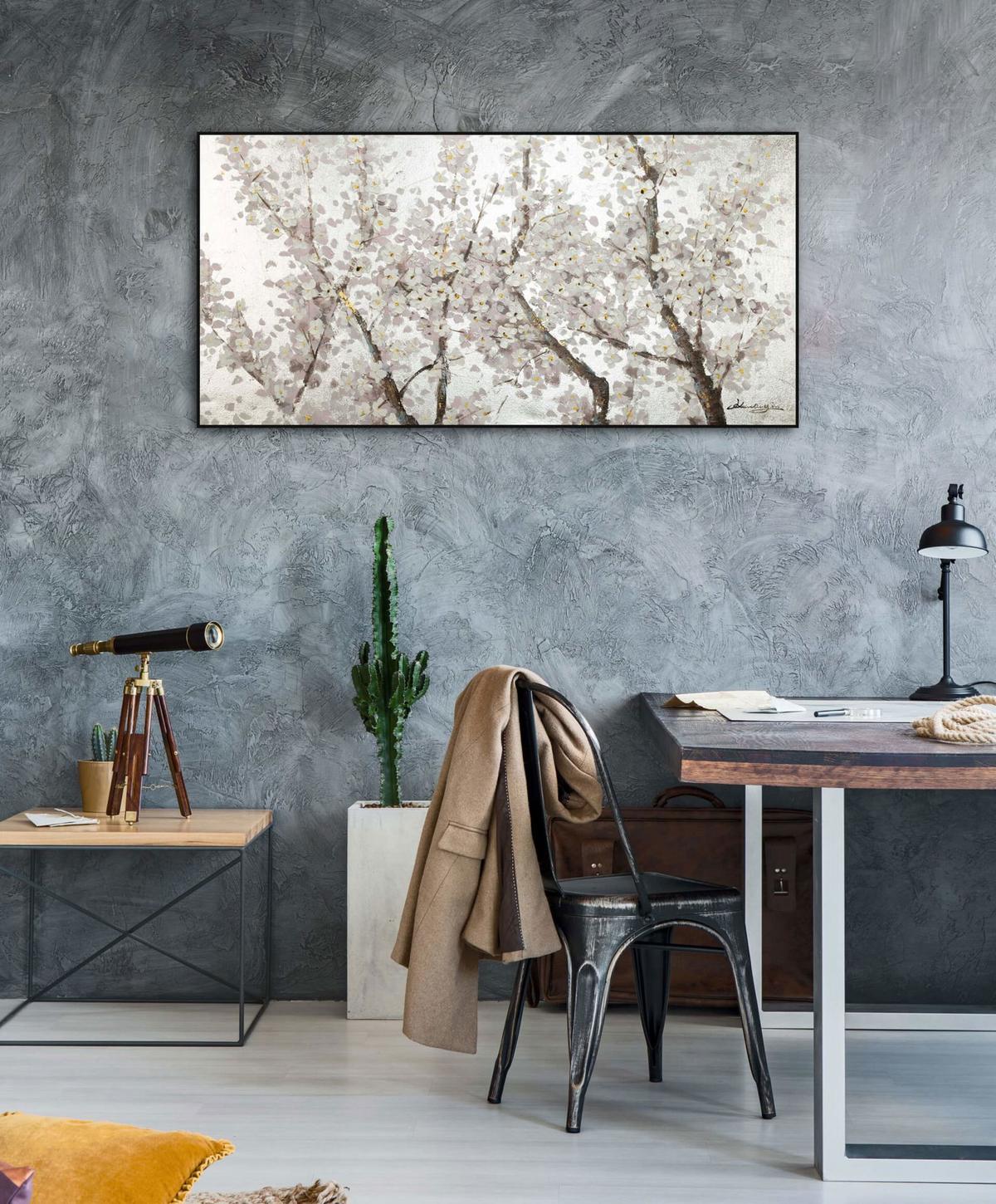 ÖLGEMÄLDE 120/60 cm - Weiß, Holz/Textil (120/60cm) - KUNSTLOFT