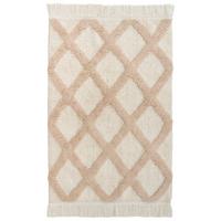 KINDERTEPPICH Hellbeige 60/90 cm Baumwolle Punsari - Beige, Textil (60/90cm) - Beliani