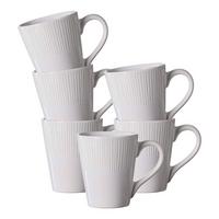 HENKELBECHER Banda Weiß 315 ml 6er Set - Weiß, Keramik (0.32L) - Ritzenhoff Breker