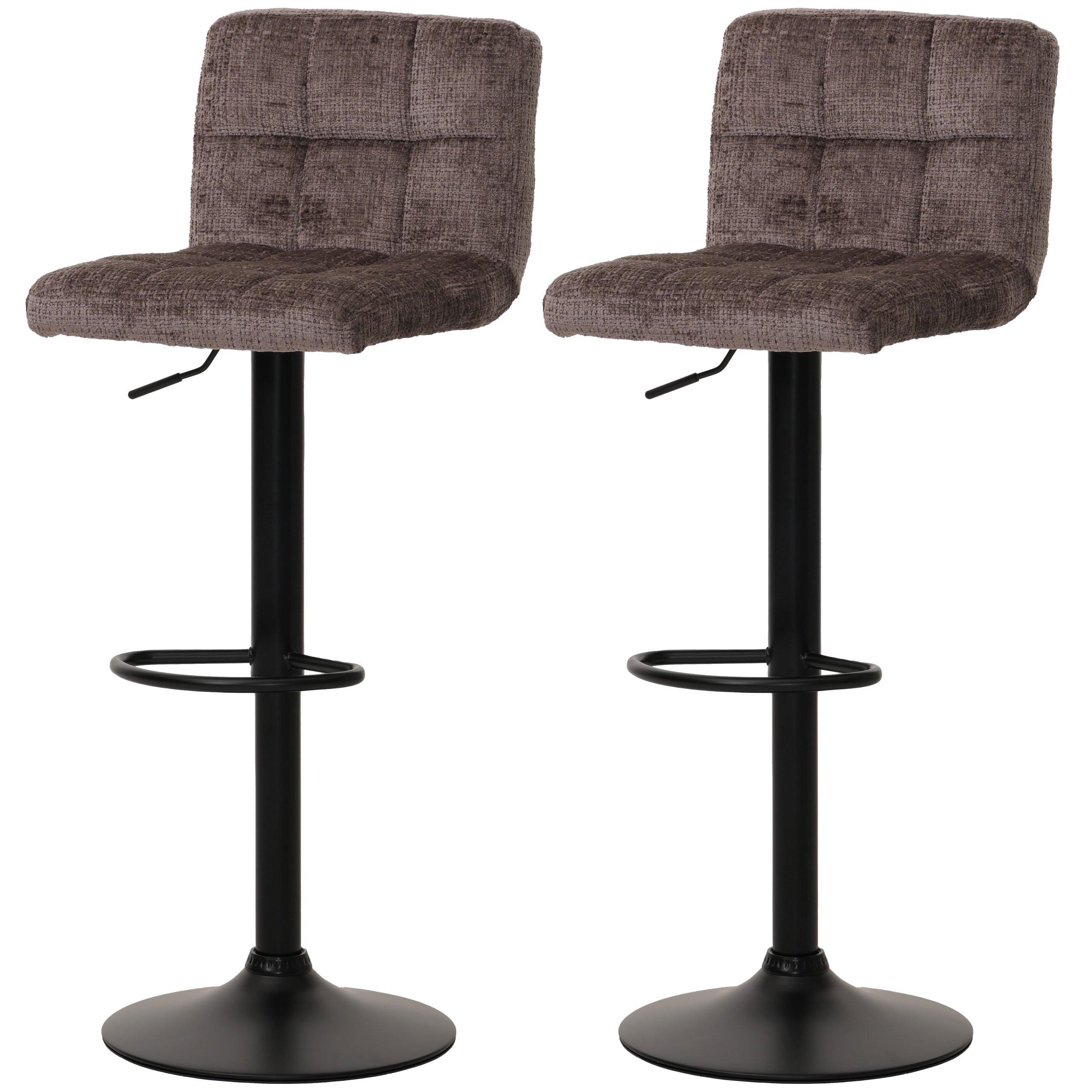 BARHOCKER Braun 2er-Set - Braun, Textil (38/107/41cm) - MCW