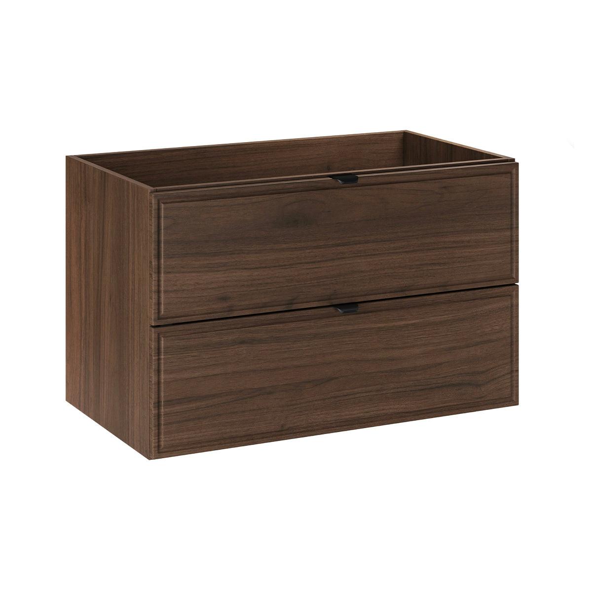 WASCHTISCHUNTERSCHRANK 80cm Elias Dunkles Holz - Braun, Holzwerkstoff (80/50/46cm) - Petits-meubles