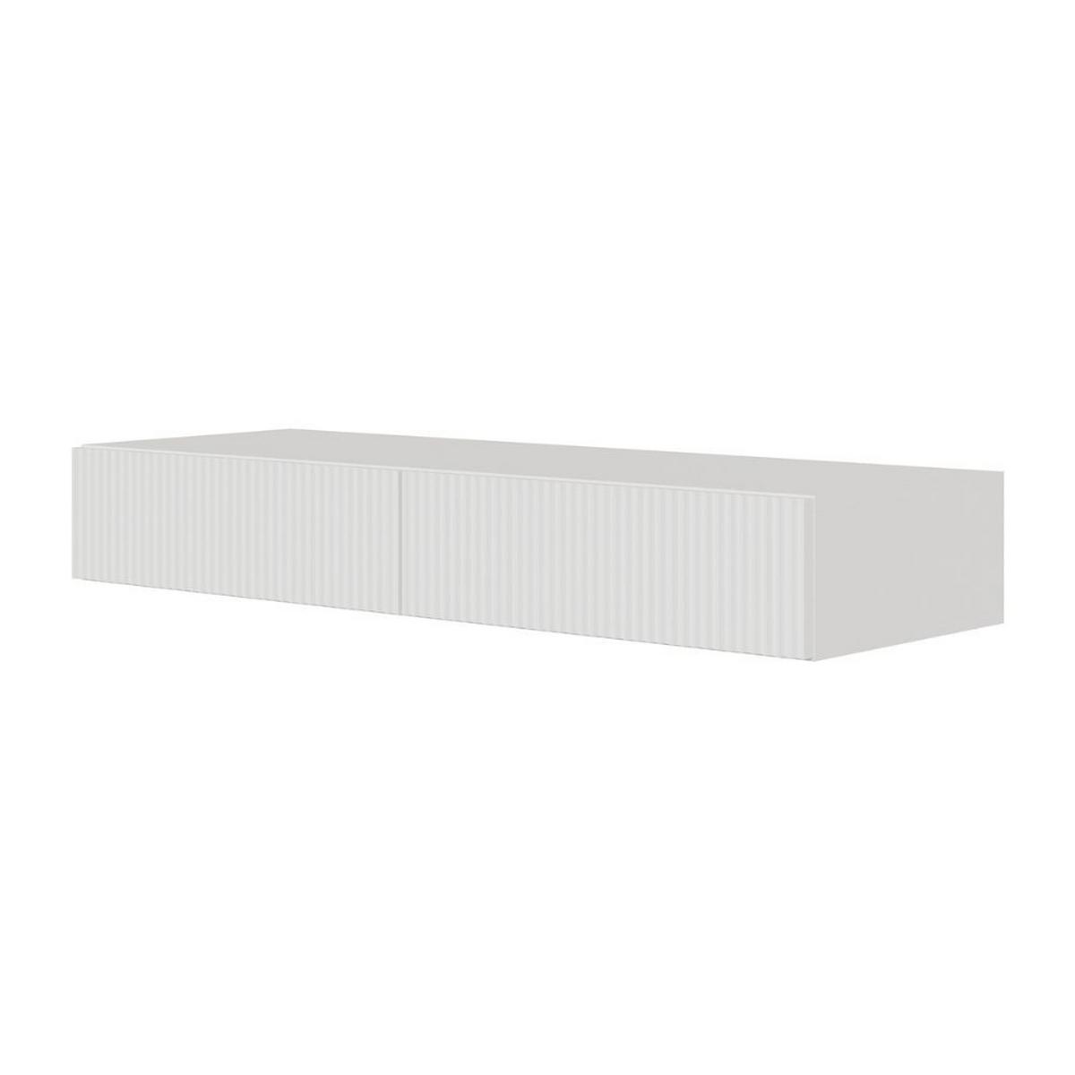 SCHMINKTISCH Veldio Weiß 110 cm - Weiß, Holzwerkstoff (110/16/40cm) - Selsey