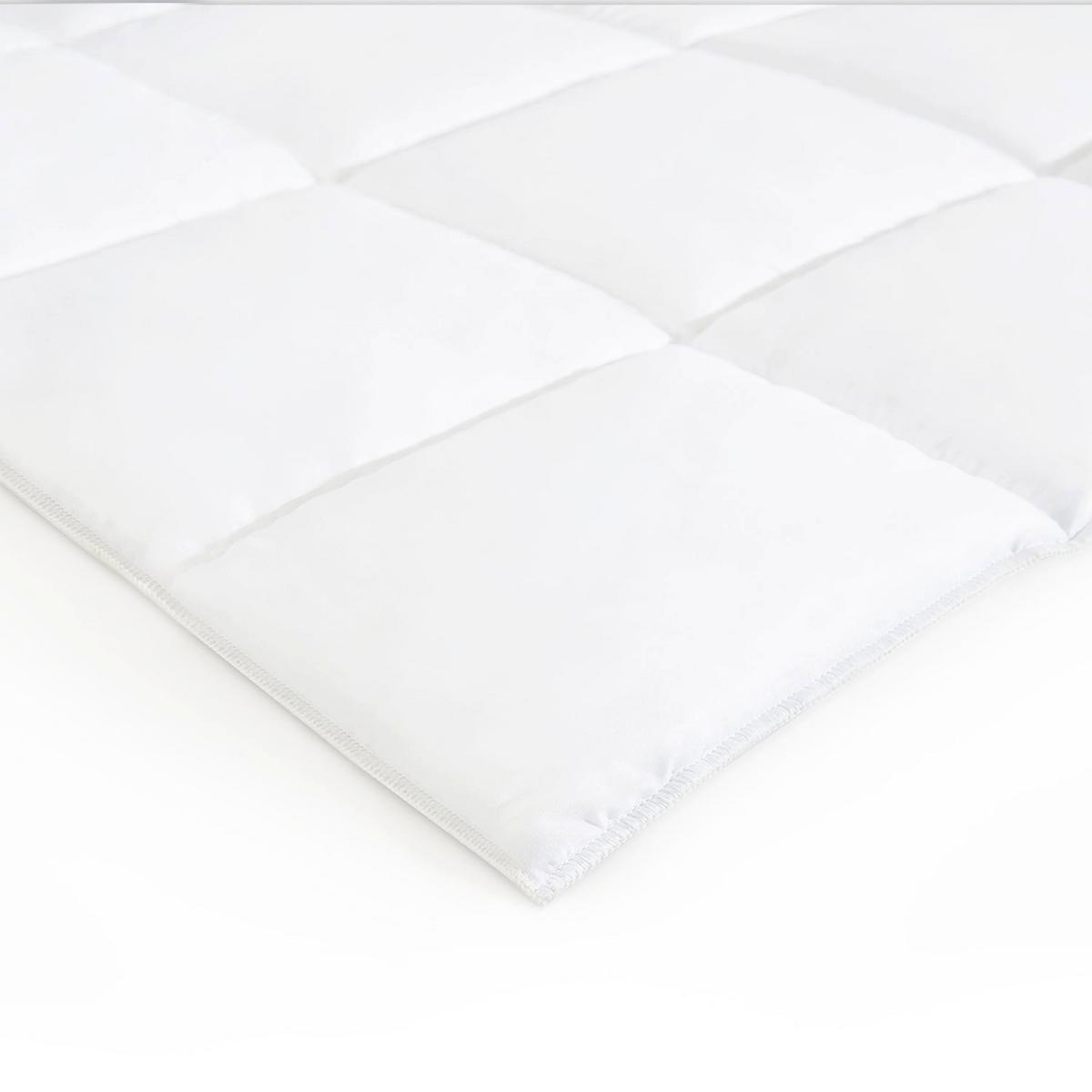 GANZJAHRESBETTDECKE 140x200 cm – atmungsaktive Mikrofaser Bettdecke mit Hohlfaserfüllung – Steppdecke für Sommer und Winter – für Allergiker geeignet - Weiß, Textil (140/200cm) - Mister Sandman