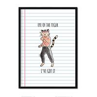 POSTER Rocky A4 Rahmenlos - Klar, Papier (29.7/5/21cm) - Nacnic