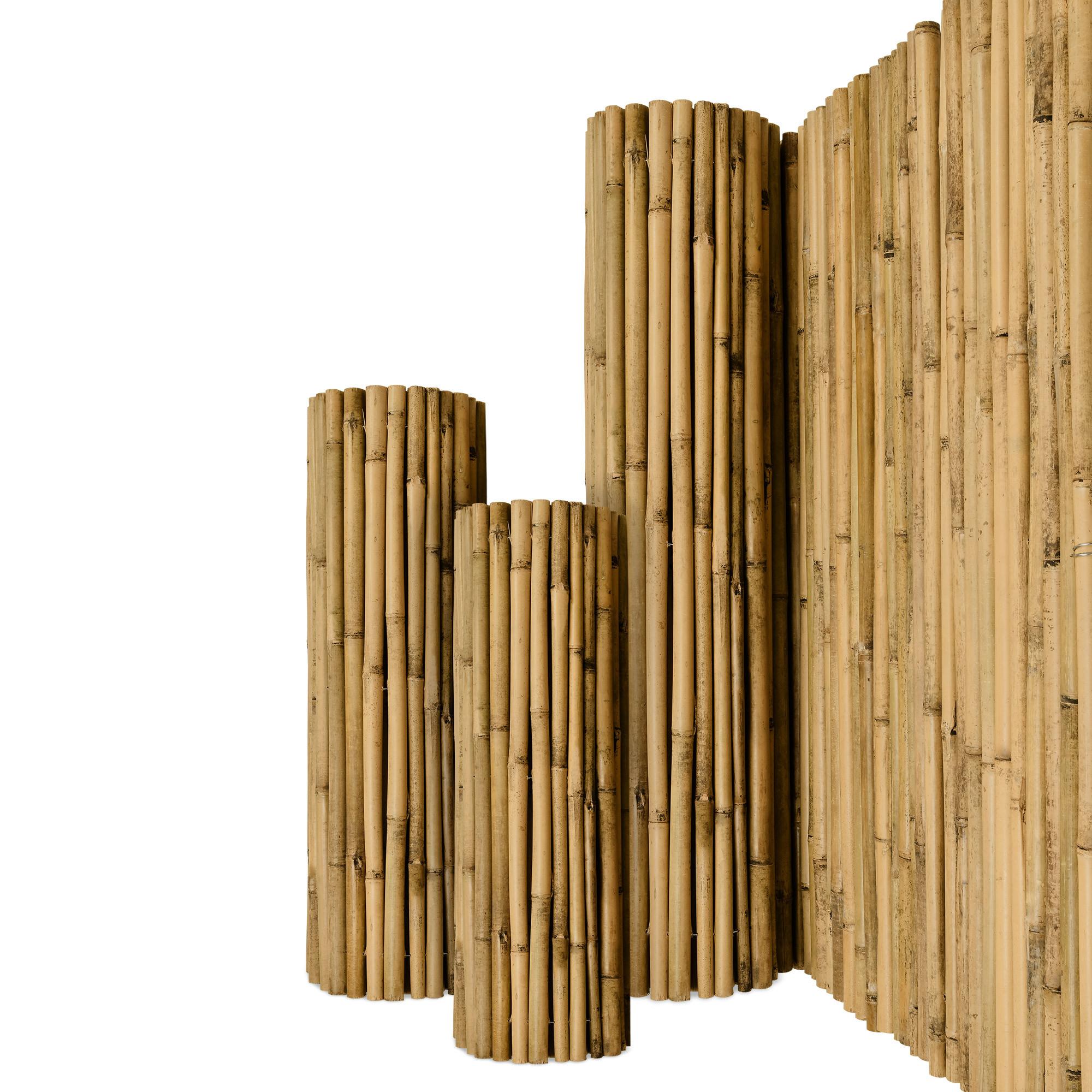 SICHTSCHUTZZAUN SolVision B38 90/250 cm Bambus - Naturfarben, Kunststoff (250/90cm) - Sol Royal