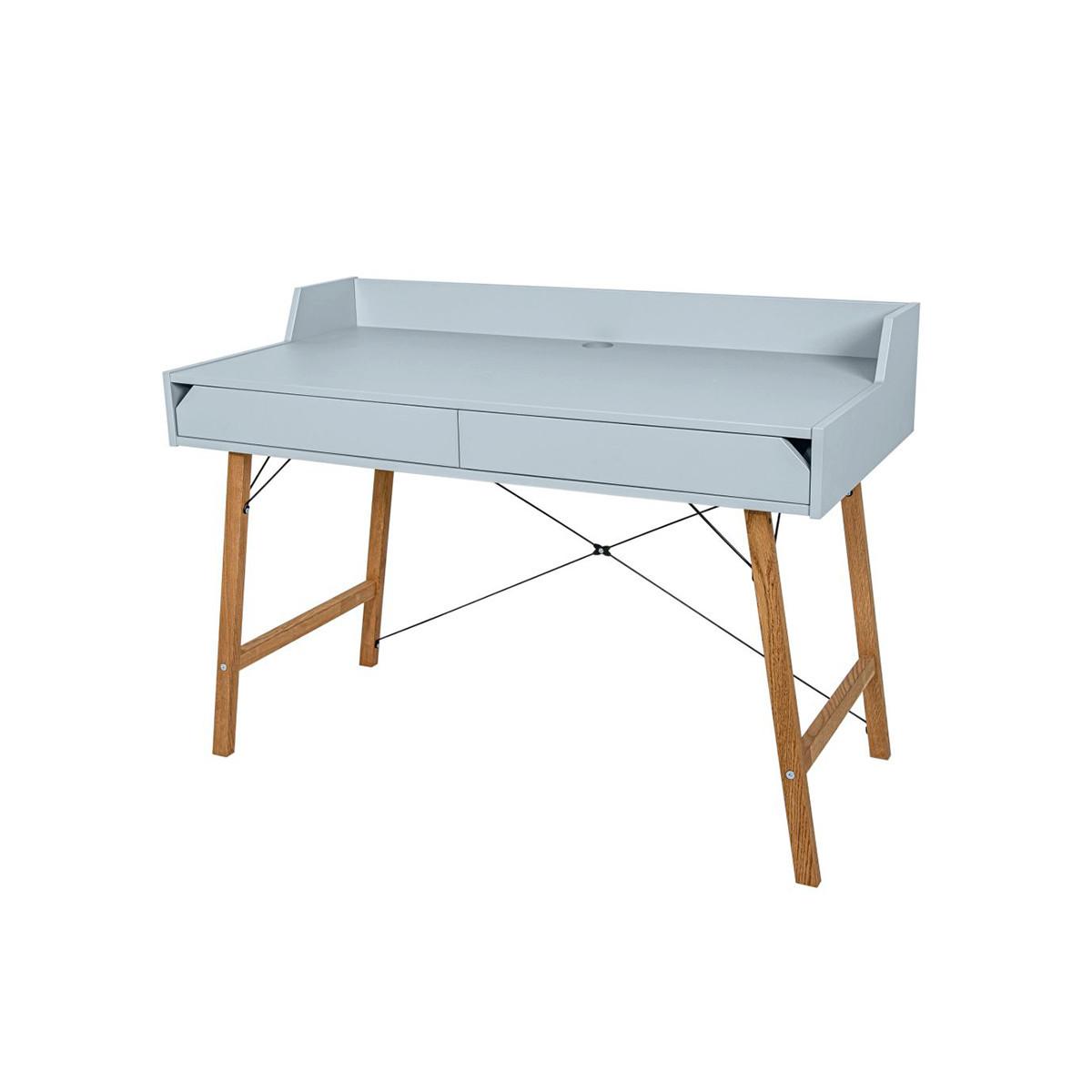 SCHREIBTISCH Lotta Blau - Blau, Holzwerkstoff (120/60/86cm) - Petits-meubles