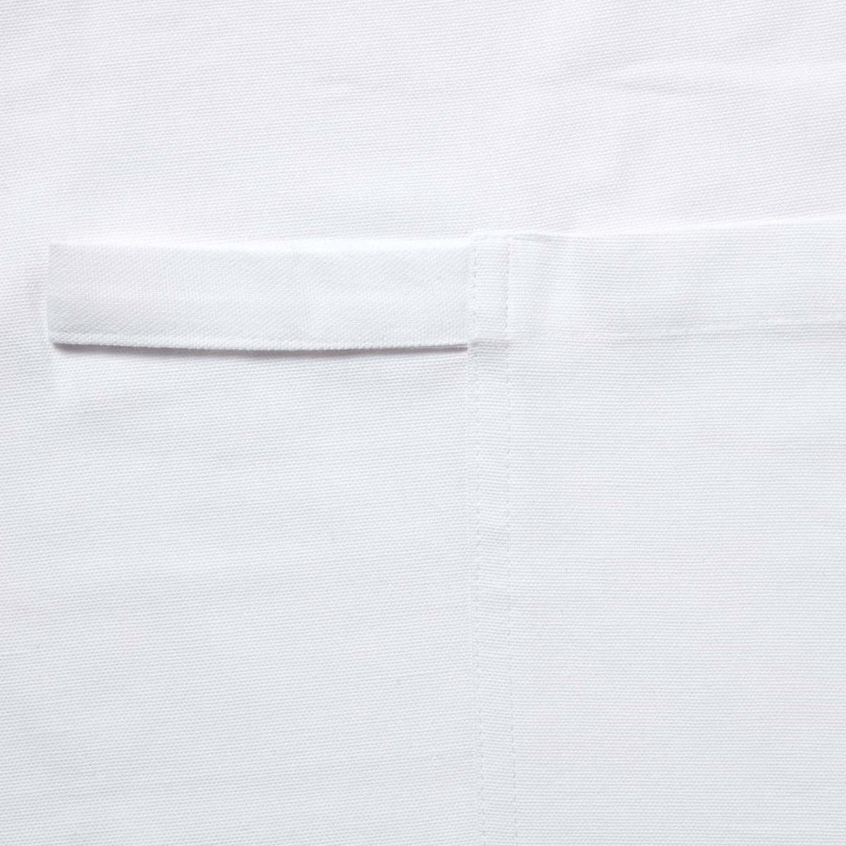 KOCHSCHÜRZE 80/85 cm, 100% Baumwolle - Weiß, Textil (80/85cm) - Homescapes